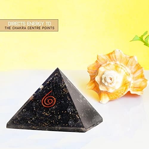 Paruhas Black Tourmaline Guardian Anjo Cristal Pedras Sagradas Piramida Pirâmide Pingente Bracelet Energia Cura Rússica Quartz