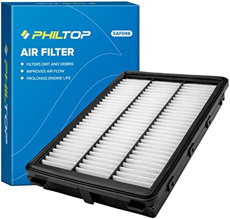 Filtro de ar do motor Philtop, EAF046 Substitua para Tucson, Sportage Air Filter