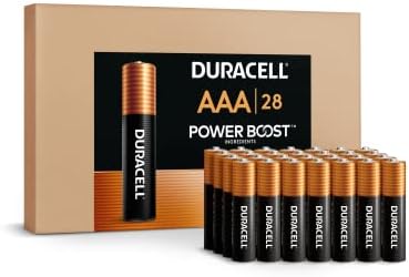 Duracell Coppertop Baterias AAA com ingredientes de impulso de energia, 20 contagem pacote Triple uma bateria com energia duradoura,