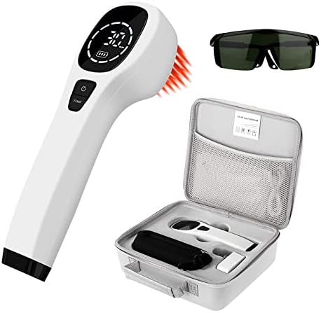 Sunjika Portable Cold Red Light Dispositivo para alívio da articulação do corpo e da dor muscular, máquina de luz infravermelha