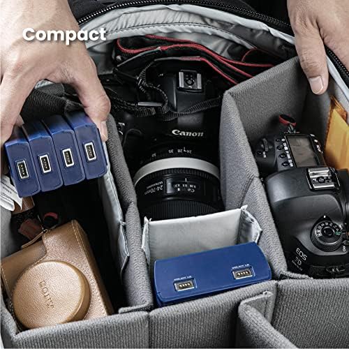 Kit de carregamento de bateria de câmera Bronine En-El23 compatível com o carregador de câmera de marca múltipla com