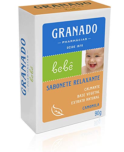 GRANADO - LINHA BEBE - SABONETE EM BARRA CAMOMILA BABY COLEÇÃO - SOAPA DE BAR