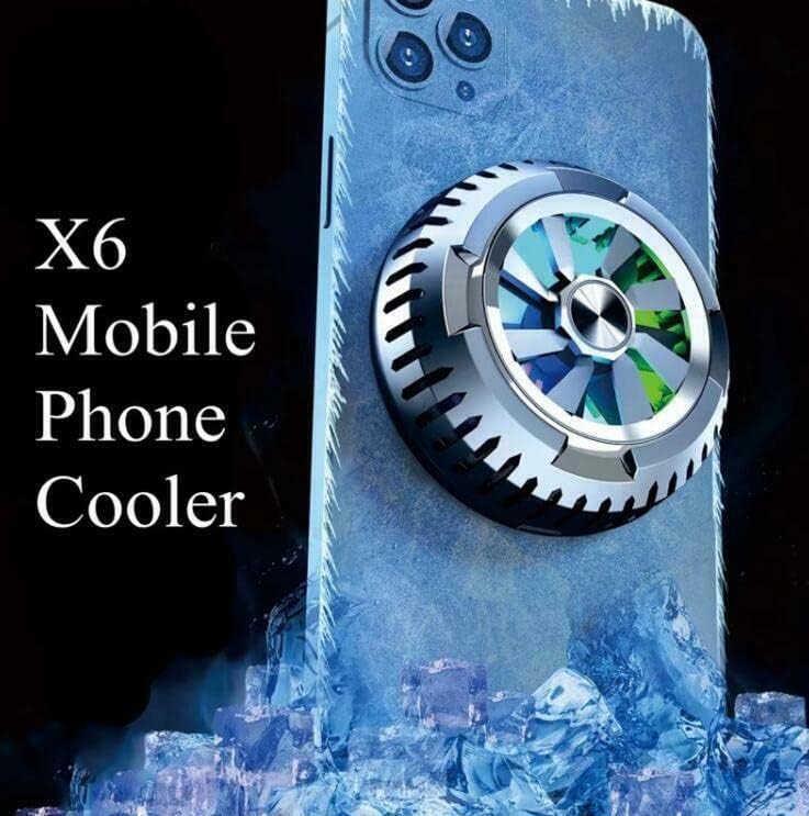 Amhello X6 USB portátil Universal Magnetic Semiconductor Phone Cooler Game Cooling