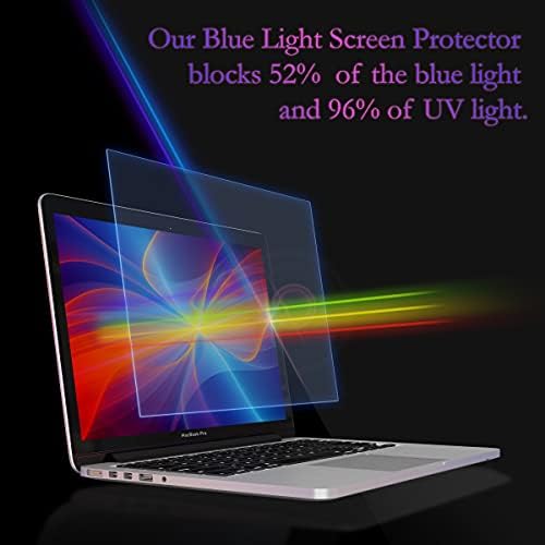 Protetor de tela leve anti -azul premium compatível com MacBook Air de 13 polegadas e MacBook Pro de 13 polegadas,