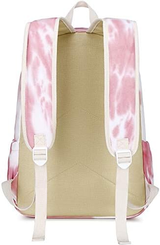 Mochila da bolsa escolar de tela, estilo ranibow unissex lonvas zip backpack college laptop saco para adolescentes garotas de viagem