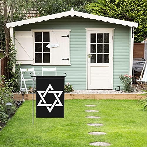 Star of David Garden Bandle 12x18in Indoor Outdoor Becoration Banner