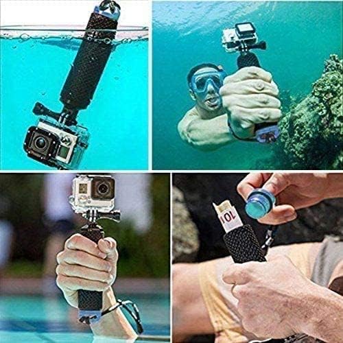 Navitech Flutuating Hand Tripod Handle Grip - Compatível com ACTMAN 4K Action Camera