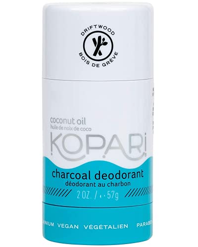 Deodorante natural de Kopari para mulheres com óleo de coco orgânico | Desodorante livre de alumínio | Desodorante não