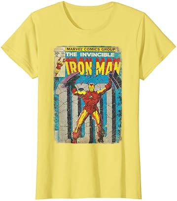 Iron Man Classic Retro Retro Vintage Capa Gráfica T-shirt