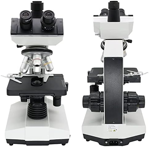 Acessórios para microscópio LED Microscópio biológico trinocular, 1600X Microscópio binocular monocular 1600X Consumíveis