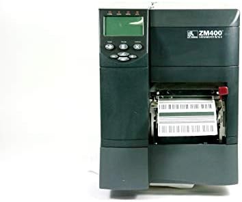 ZMEBRA ZM400 Rótulo térmica direta Impressora de barras ZM43N-2501-4000D Peel & Rewind 203DPI Firmware Zebra