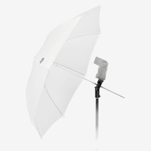Fotodiox Elite Flash Umbrella Bracket - Cabeça giratória/inclinada, montável para suporte leve e tripé, para Vivitar Flash