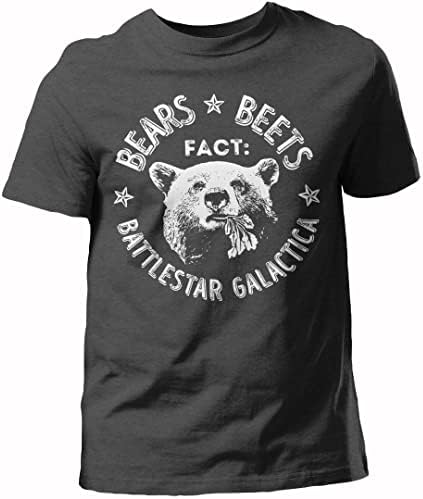A camiseta do escritório, os ursos comem camisa, ursos, beterraba, camisa de beterraba battlestar