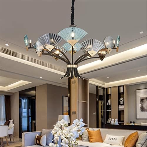 LLly Living Room Glass Metal Candelier Design de lustres de lustre de lustre
