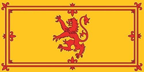 3x5 Scotland Royal Lion Bandle Banner
