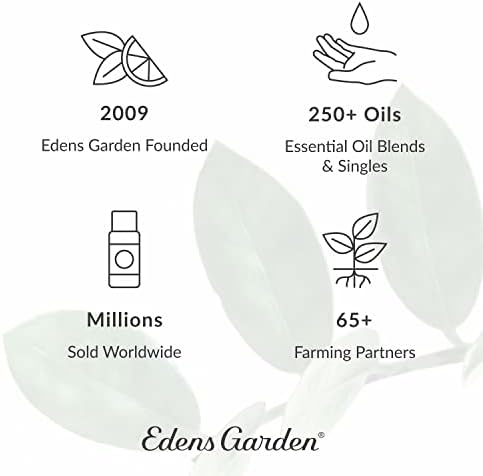 Edens Garden votou a melhor mistura de óleo essencial de cheiro, melhor para difundir esses óleos universalmente amados em uma mistura, pura e natural terapêutica mistura de aromaterapia- Uso difuso ou tópico 10 ml