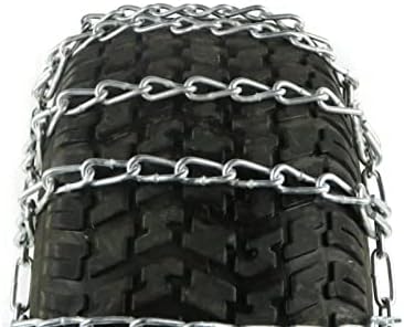 A ROP SHOP | 2 Corrente de pneus de ligação e pares de tensores para Yamaha Wolverine 26x12x12, 25x10x8 pneus