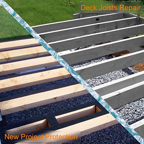 Fita de trave de deck lanucn, 1-5/8 x 50 'Butyl Tape Deck Planking Fita, fita de enquadramento de deck impermeável conservante para