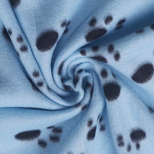 Yaka 6pcs cobertor de estimação de cão quente gato ratos de animais de estimação cobertores de lã de lã de colegas de dormir