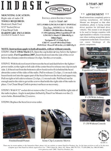 Kit de traço de comprimido premium da série social Padholdr para 07-08 Chevy Aveo e 07-09 Pontiac Wave/G3