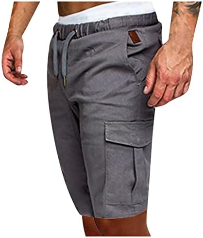 Shorts de carga para homens Solides Stunks Stunks Basic Workwear Cargo troncos
