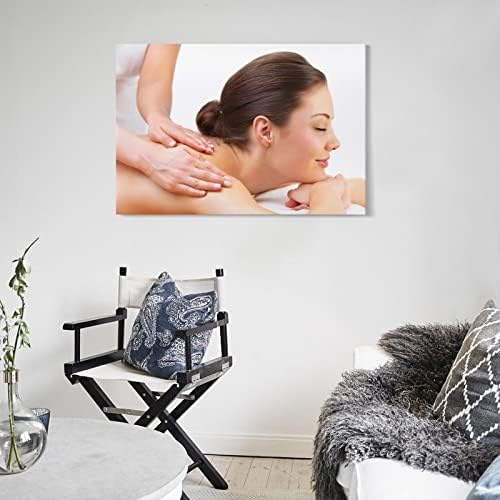 Salon Spa Health Beauty Art Poster Massagem corporal Terapia Poster Posters de pintura e estampas Fotos de arte da parede para decoração de quarto da sala 20x30 polegadas