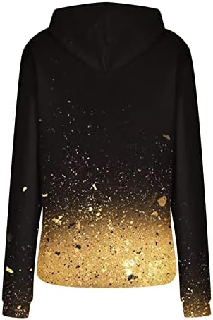 Masculino com capuzes hipster casual 3D de manga longa o suéter de pescoço Pullover solto solto de capuz