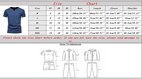 Conjunto de guarda masculina moda casual cor sólida algodão V de pescoço botão de bolso