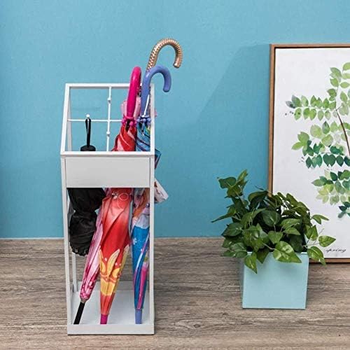 Neochy Metal Umbrella Stand Rack, suporte de armazenamento de guarda -chuva independente, organizador de economia de espaço para entrada