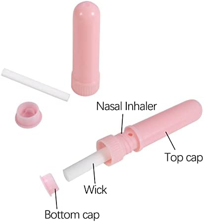Conjunto IFIN de 36 tubos de inalador nasal de óleo essencial para aromaterapia em 12 cores. Pegue seus óleos essenciais