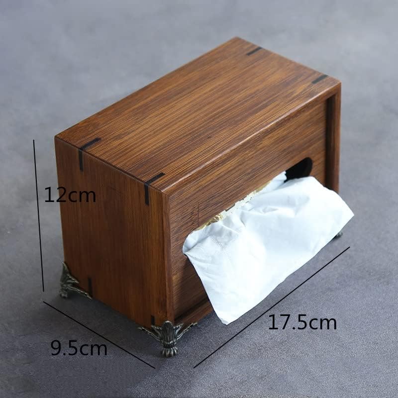 Caixa de toalha de papel de papel wykdd caixa de lenços de tecido de madeira caixa de guardanapo caixas de guardanapo caixas de tecidos