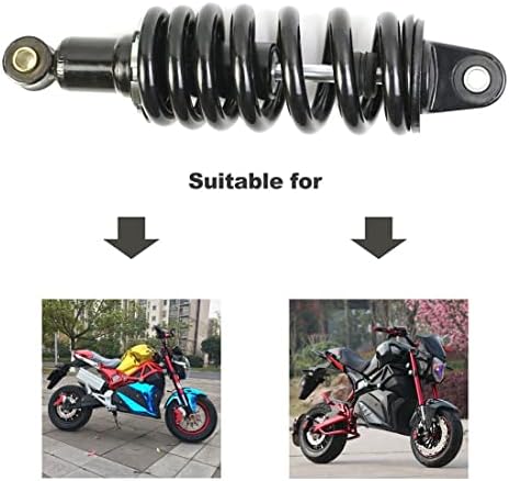 Amortecedor de motocicleta absorvedor universal 250mm 980lbs de choque traseiro Suspensão da mola de ar absorver para