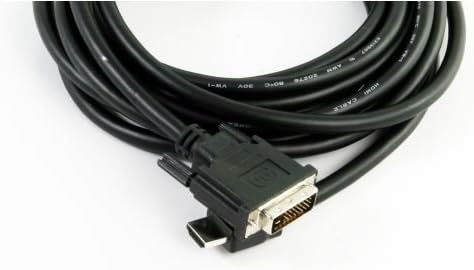 Sinal total de 5 metros de cabo HDMI para DVI
