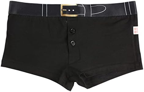 Boxers para homens masculino casual respirável roupas de calcinha de calça de algodão de algodão impressão botes de impressão confortável