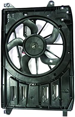 TYC 623180 Montagem do ventilador de resfriamento de reposição compatível com Ford C-Max