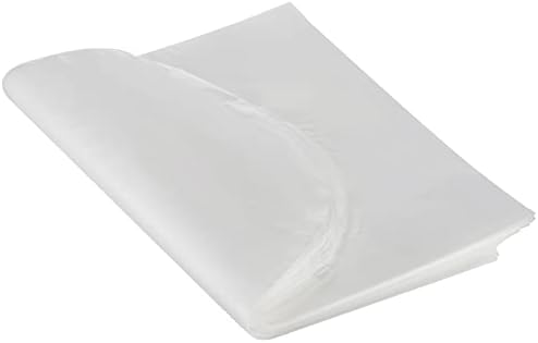 Fasmov 200 pack lp vinil recorde mangas internas, 12 polegadas de plástico de plástico tampa de tampa de tampa, mangas de proteção