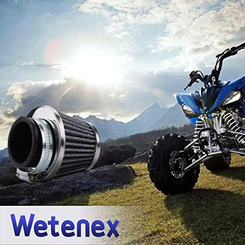 Filtro de ar de motocicleta Wetenex 42mm para GY6 125cc 150cc 250cc de bicicleta de terra ATV Quad Scooter Moped Go Kart