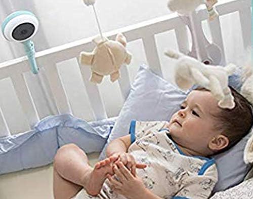 Câmera de bebê Lollipop com detecção de choro verdadeira, monitor de bebê inteligente com câmera e áudio com conversas bidirecionais.