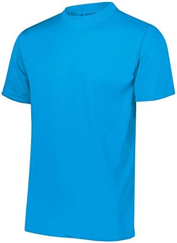 Augusta Sportswear Men's Standard Wicking camiseta, Power Blue, grande