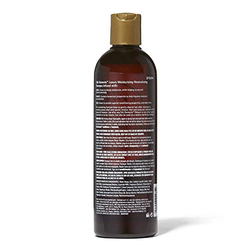 Elementos de seda hidratante de luxo shampoo neutralizante