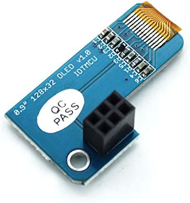 DevMo Pioled - 128x32 tela OLED -Blue de 0,91 polegadas compatível com Raspberry Pi 1, B+, Pi 2, Pi 3 e Pi Zero
