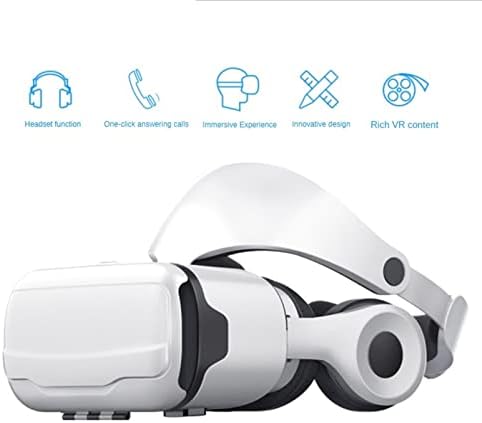 Fone de ouvido nuopaiplus vr, jogo de smartphone 3D Helmet Smartphone Game Real Goggles VR Glasses Realidade virtual