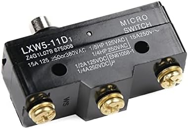 Liugou 1pcs 1nc/1no lxw5 lxw5-11d1 interruptor de limite de deslocamento de deslocamento 3 micro switch do terminal de parafuso