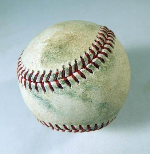 2022 Jogo do Texas Rangers Rangers usou beisebol Martin Perez K Grichuk Strike Out - Game Usado Baseballs