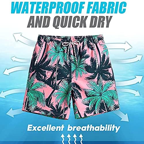 Ozmmyan shorts para homens Turncos de natação de verão