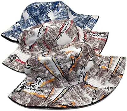 Keusn Womens Winter Hats Creative Print Fisherman Hat Fashion Casual Basual Hap