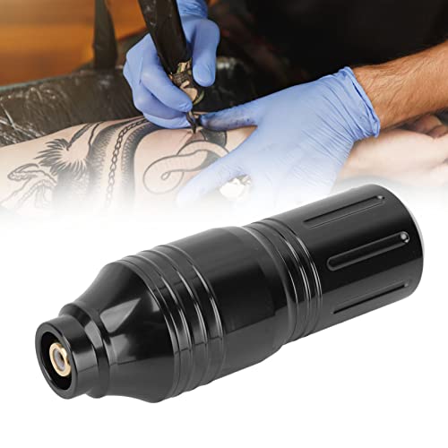 Kit de energia de tatuagem rotativa, kit de caneta de tatuagem de 1300mAh de baixo ruído com cordão de clipe RCA para salão para iniciantes