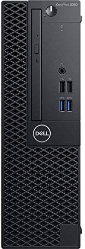 Dell Optiplex 3060 PC para desktop comercial de pequenos fatores, Intel Hexa Core i5-8500T Processador, RAM de 16 GB, Intel 512GB PCIE NVME SSD, porta de exibição/HDMI, Ethernet, DVD ± RW, Windows 10 Pro