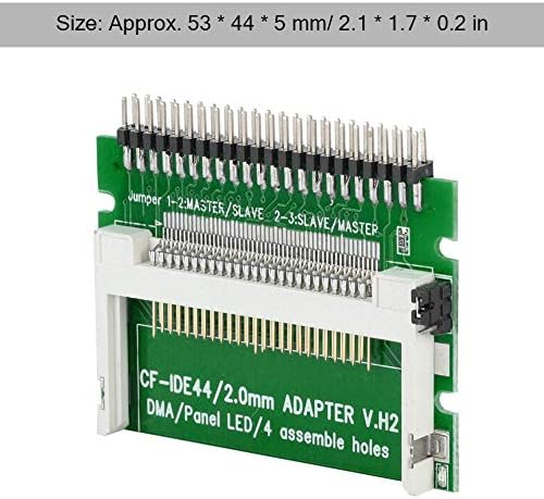 ZOPSC 44pin IDE CF a 2,5 polegadas compacto flash CF Memory Card a 2,5 polegadas 44pin IDE HDD Laptop SSD HDD Card Adaptador