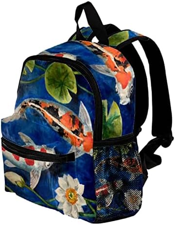 Mochila laptop vbfofbv, mochila elegante de mochila de mochila casual bolsa de ombro para homens, pintando vintage koi peixe